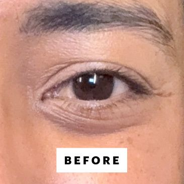 Allure managing editor Alessandra Foresto before applying the Clinique High Impact Mascara